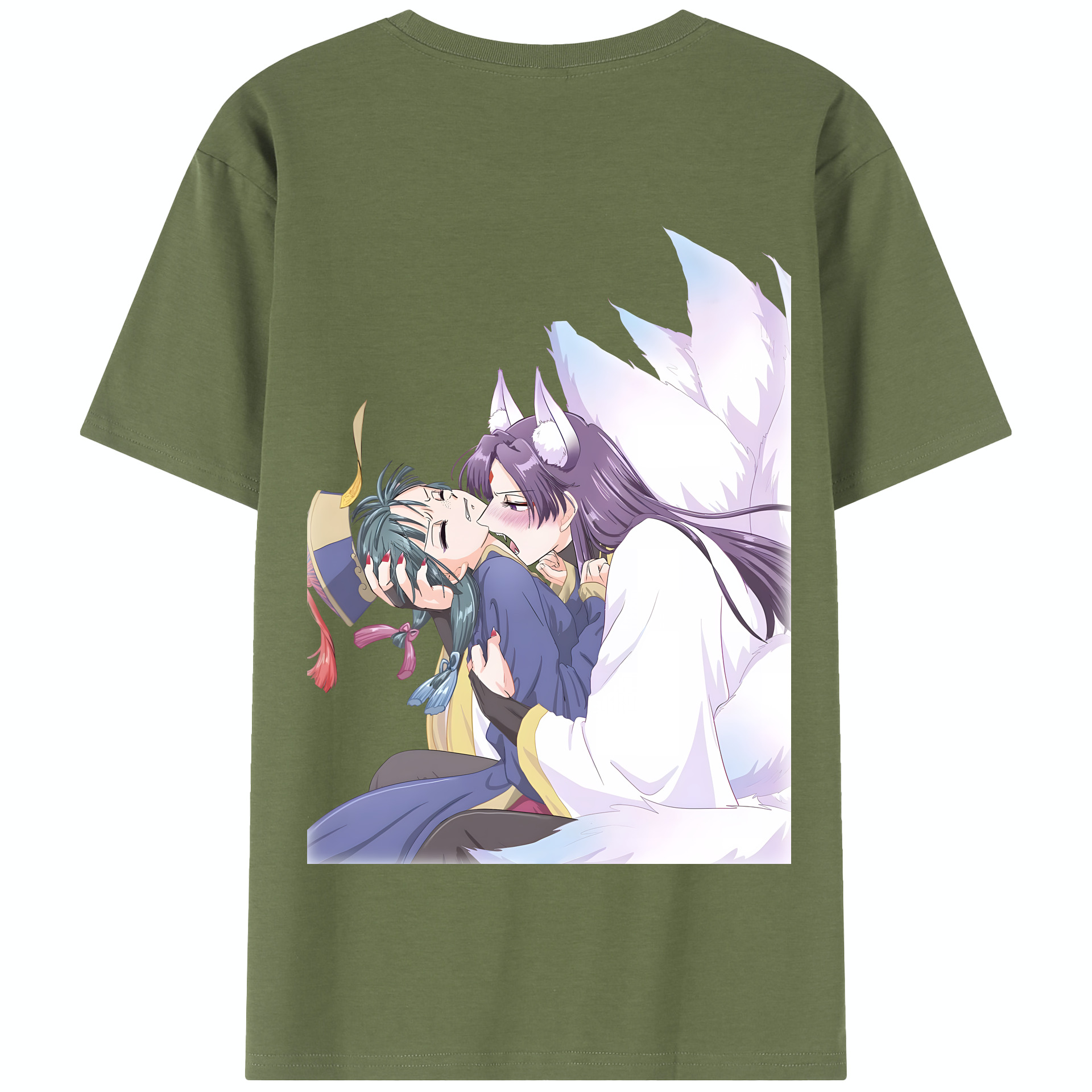 （画像用） 薬屋のひとりごと The Apothecary Diaries 綿100％半袖Tシャツ（背面プリント）